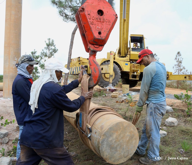 Gobierno Sandinista avanza construcci&oacute;n de v&iacute;as de acceso a Puerto Cabezas en el Caribe Norte